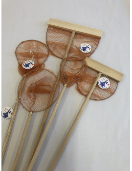Lot 5 épuisettes pour enfants "orange"