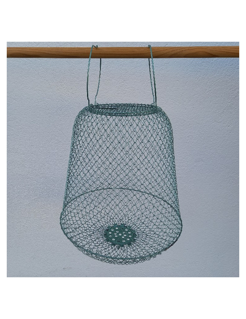 Bourriche maille INOX Pliante Ronde 10mm