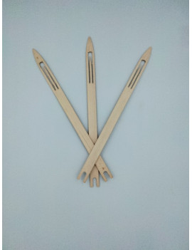 Navette Bois 28cm X 3