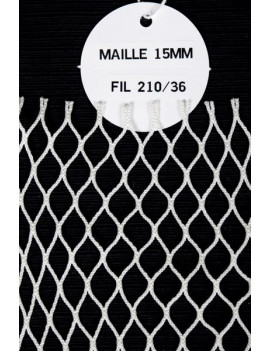 Senne étang droite QS 10mx2m35x15mm