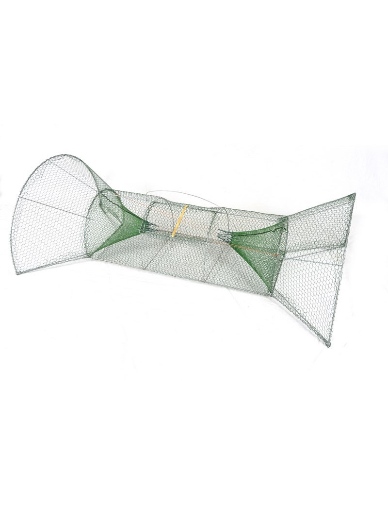 Nasse 110 cm à 2 entrées Goulets nylon Nasse 110 cm à 2 entrées Goulets nylon