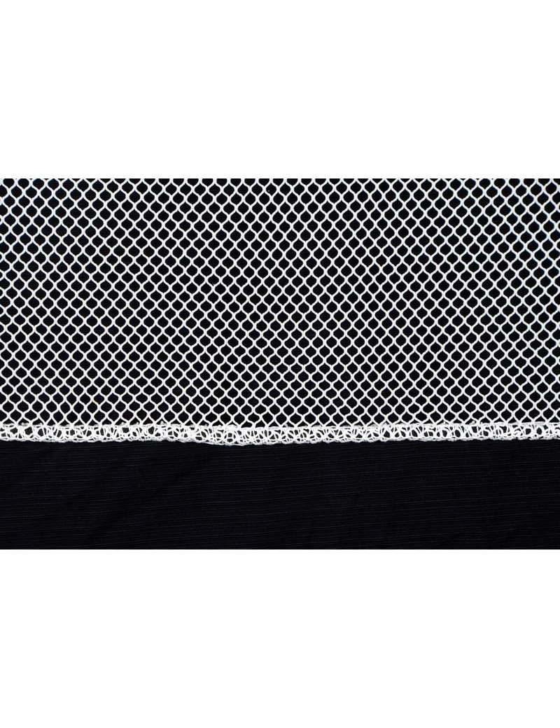 Filet Pêche Étang Polyamide 7mm Maille - 2.10m X 40m Noir - Qualité Professionnelle