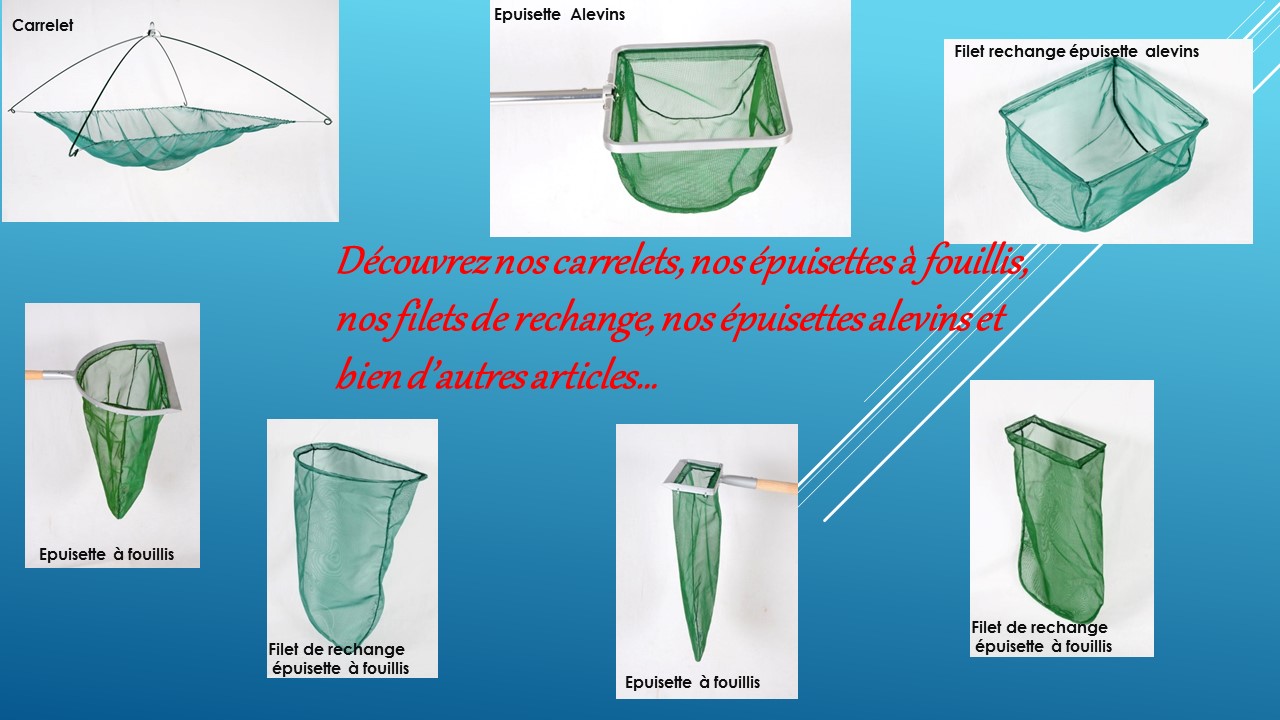 Epuisettes à Fouillis